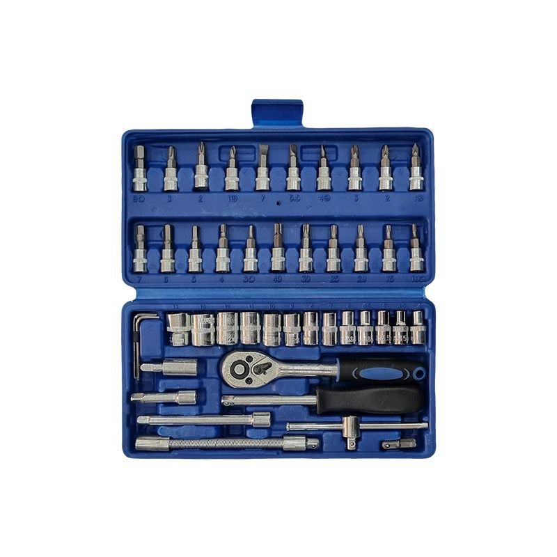 آچار بکس نیو تولز مدل 46pcs مجموعه 46 عددی