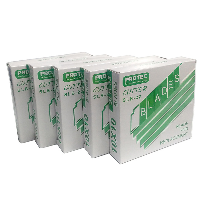 تیغ کاتر پروتک مدل SLB-22 مجموعه 500 عددی