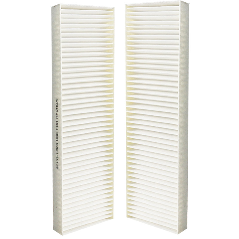 فیلتر کابین فیلتر دم مدل ساده کد 97133-1J000 مناسب برای هیوندای I20 بسته دو عددی