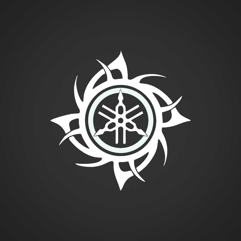برچسب بدنه موتور سیکلت لندمون کد SM003 S