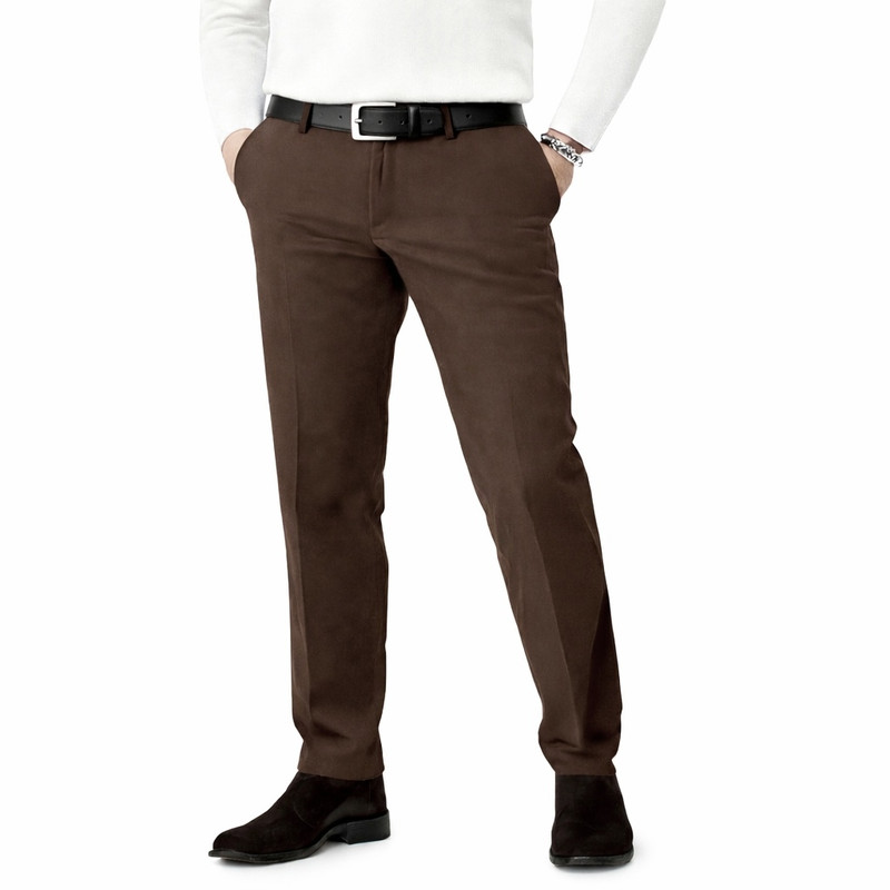 شلوار فیت معمولی (regular fit) مردانه مدل کتان کلاسیک کد sh189