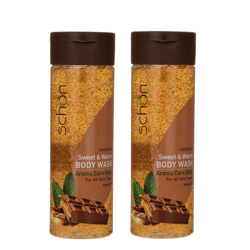 شامپو بدن شون مدل Chocolate حجم 300 میلی لیتر مجموعه 2 عددی