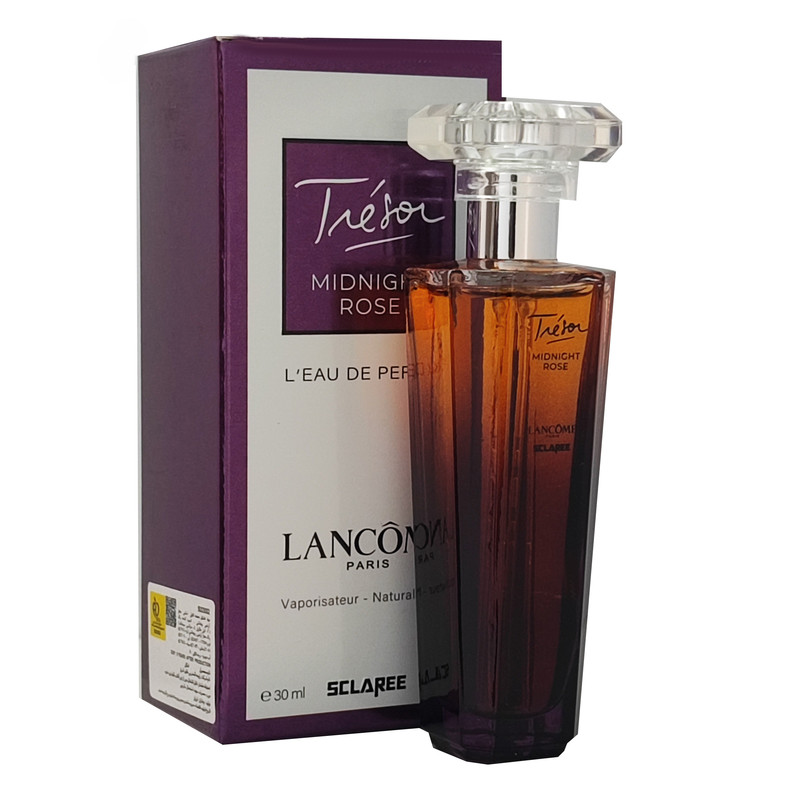 عطر جیبی زنانه اسکلاره مدل Lancom Tresor Midnight Rose حجم 30 میلی لیتر