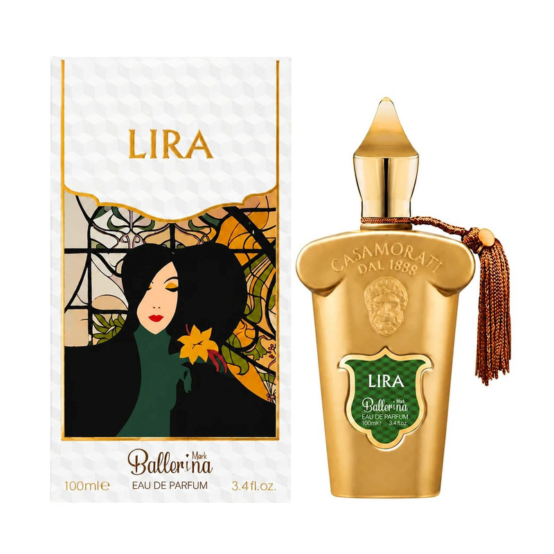 ادوپرفیوم زنانه بالرینا مدل LIRA با رایحه گرم حجم 100 میلی‌لیتر