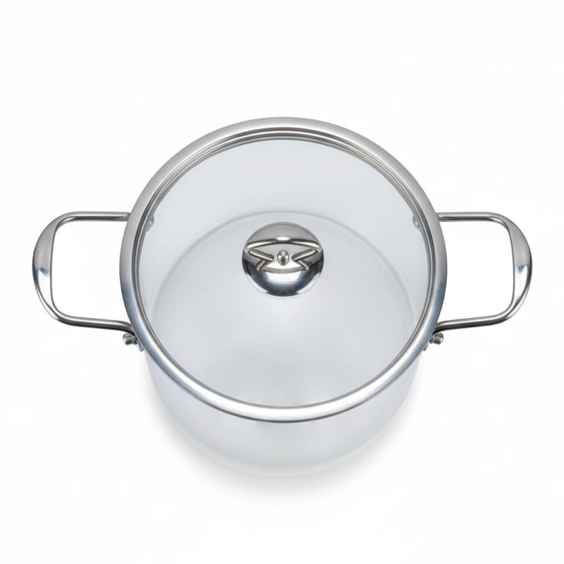 قابلمه پیرکس مدل شعله مستقیم کد 4.5L سایز 20