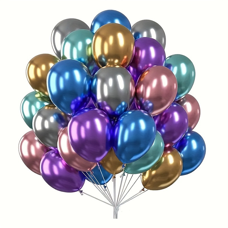 بادکنک مدل کروم 12 کد DB20 بسته 10 عددی