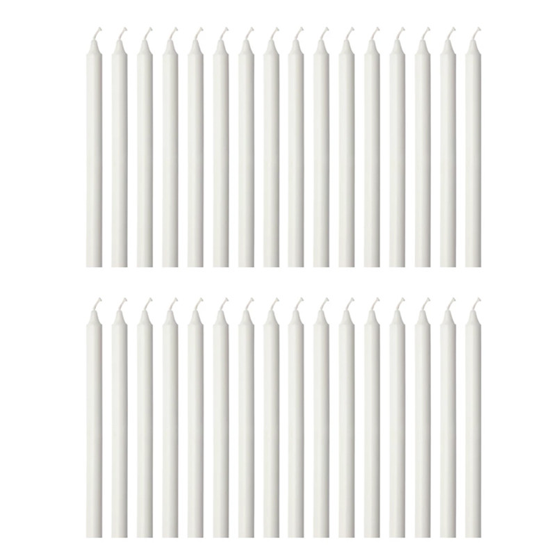 شمع مدل قلمی کد 10c بسته 36 عددی