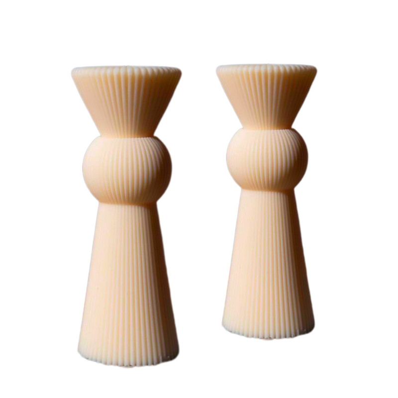 شمع مدل استوانه PD10 BALL بسته 2 عددی