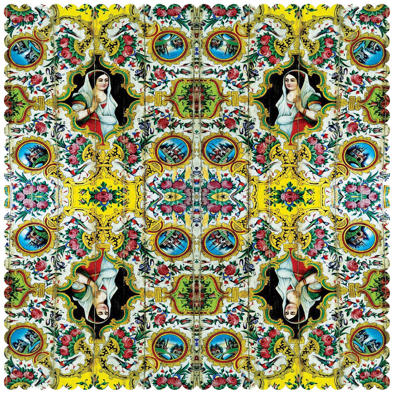 رومیزی رنس مدل T1-42020 سایز 90x95 سانتی متر