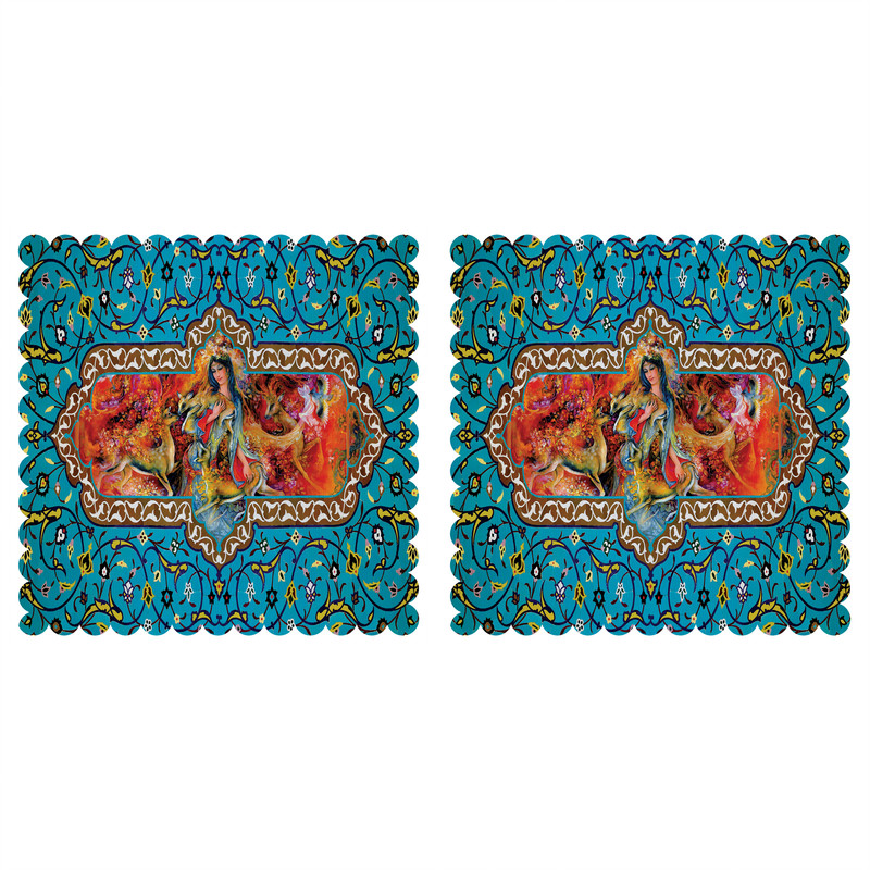 ست رومیزی 2 تکه مدل T3-42418