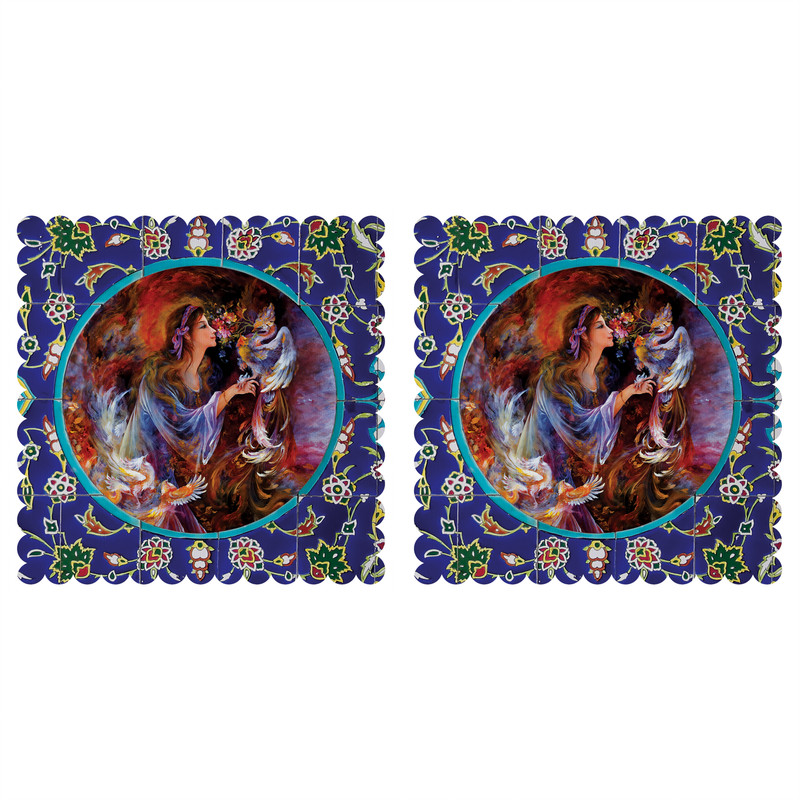 ست رومیزی 2 تکه مدل T3-42419