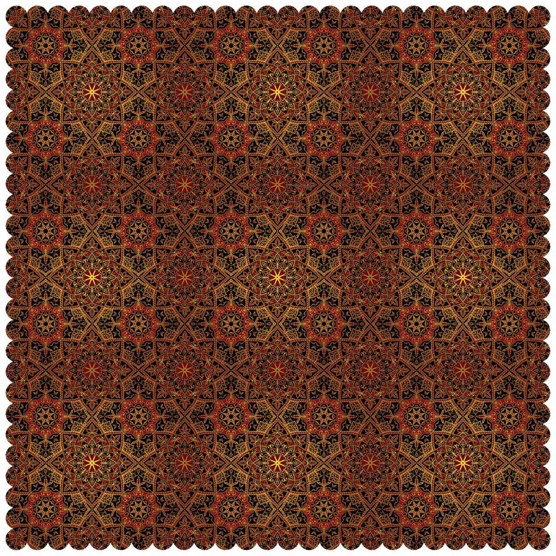 رومیزی رنس مدل T1-42073 سایز 90x95 سانتی متر
