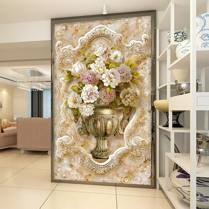 پوستر دیواری سه بعدی مدل گلدان DVRF1197