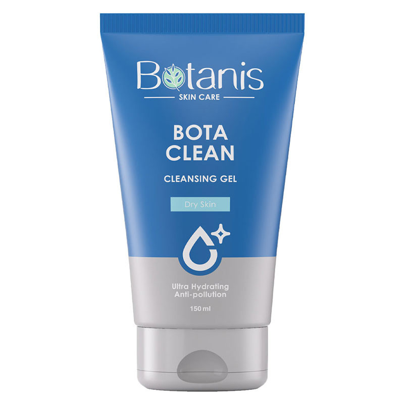 ژل شستشو صورت بوتانیس مدل Bota Clean مناسب برای پوست خشک حجم 150 میلی لیتر