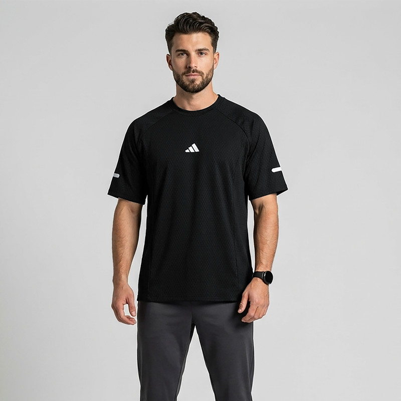 تی‌شرت ورزشی آستین کوتاه مردانه مدل Loose Fit_92